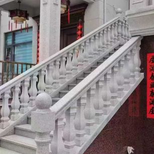 扬州 天然石材 阳台庭院护栏、栏杆