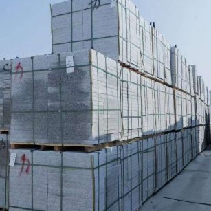 扬州 芙蓉白、大花白、小白花荔枝面成品地铺石