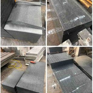 扬州 芝麻黑地铺石材