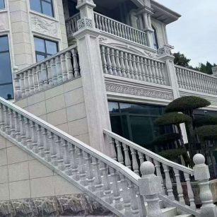 扬州 芝麻白别墅，栏杆