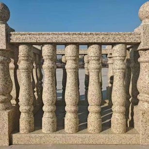 扬州 黄金麻栏杆（扶手，花瓶柱，将军柱）