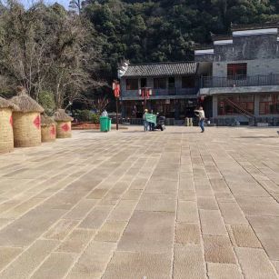 扬州仿古石铺装效果