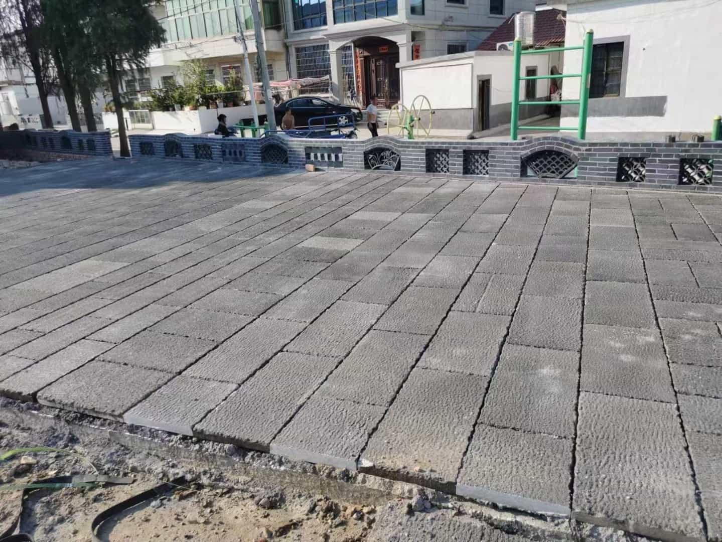 扬州仿古石铺装效果