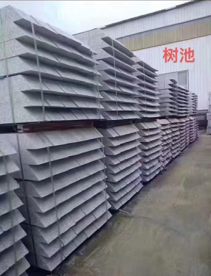 扬州 芝麻灰切头树池