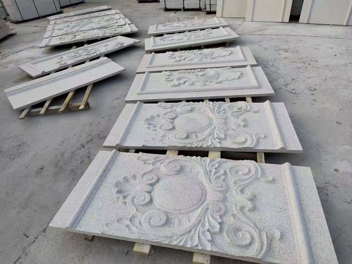 扬州 芝麻白干挂雕花板