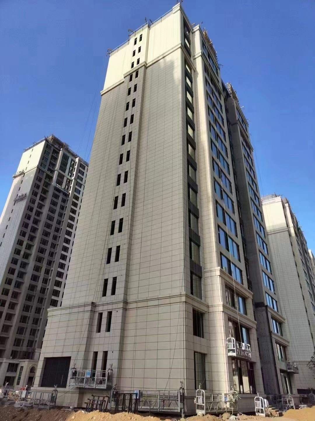 扬州黄金麻高端小区，外墙干挂