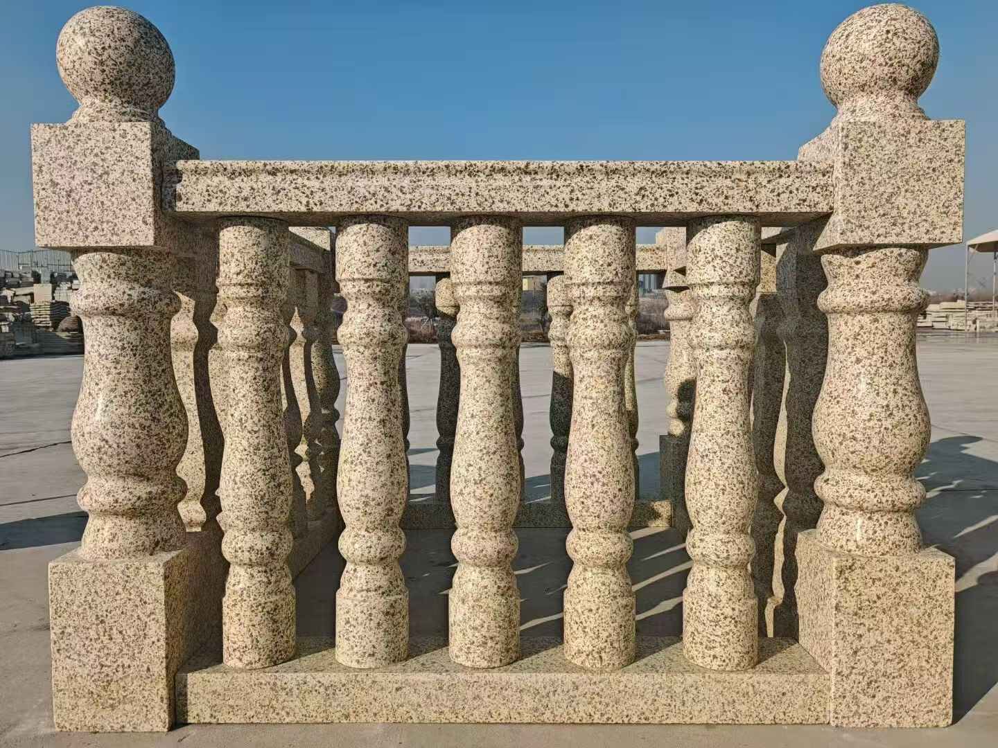 扬州 黄金麻栏杆（扶手，花瓶柱，将军柱）